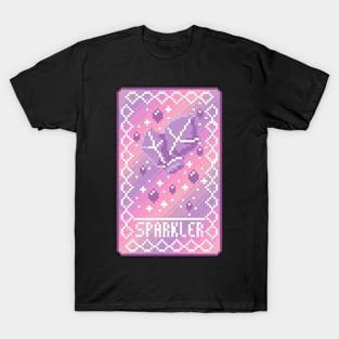 Dungeons and Dragons Tarot Card Pixel Art T-Shirt